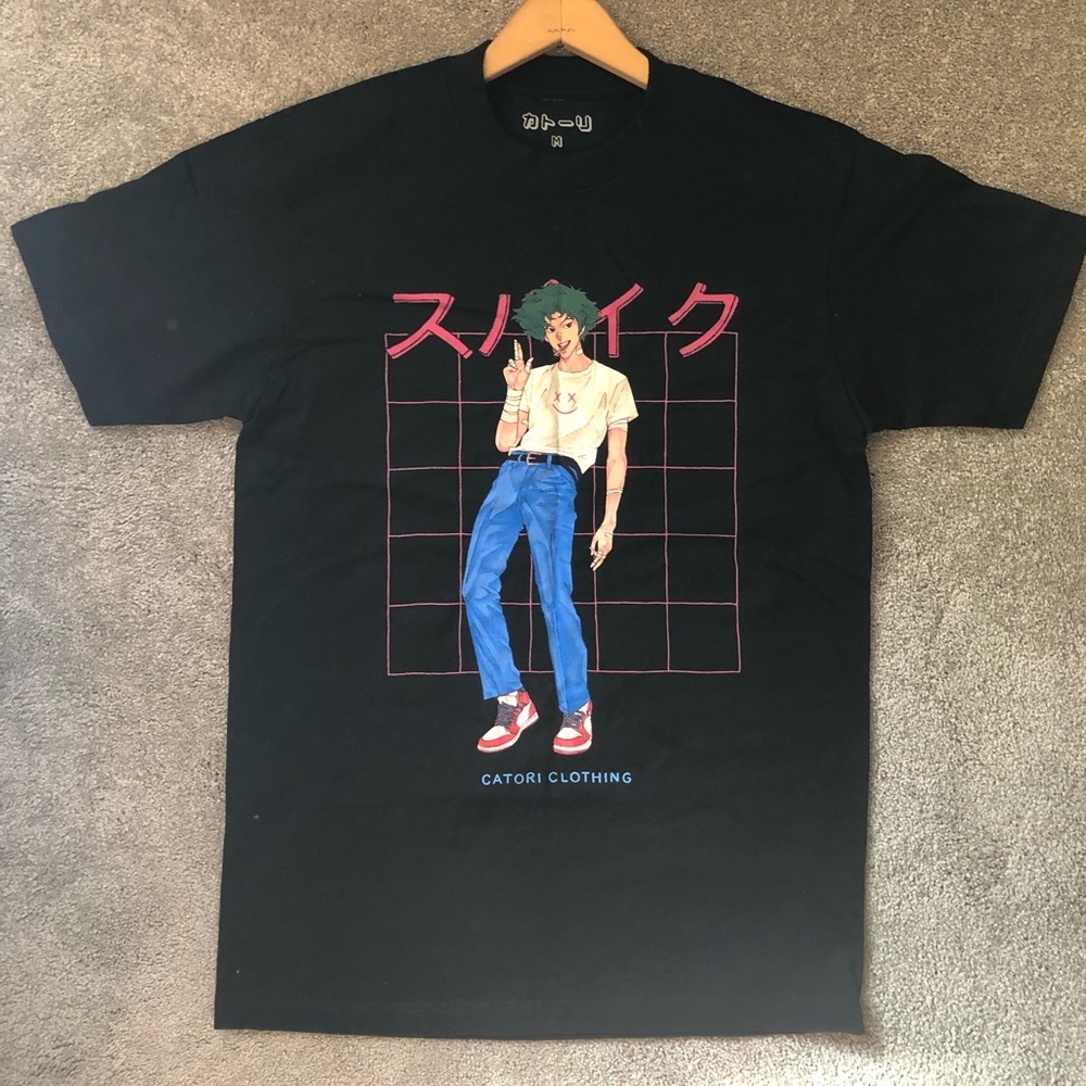 Catori 😍Spike Spiegel😍 Heavyweight Cotton T-Shirt